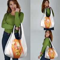 Netherlands Koninginnedag Grocery Bag Nederland Windmill Lion Heritage