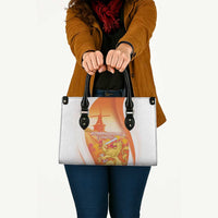Netherlands Koninginnedag Leather Bag Nederland Windmill Lion Heritage