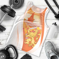 Netherlands Koninginnedag Men Tank Top Nederland Windmill Lion Heritage