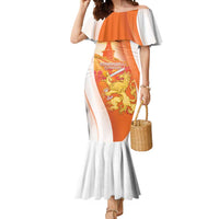 Netherlands Koninginnedag Mermaid Dress Nederland Windmill Lion Heritage