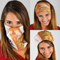 Netherlands Koninginnedag Neck Gaiter Nederland Windmill Lion Heritage