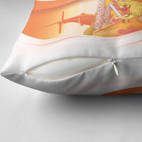 Netherlands Koninginnedag Pillow Cover Nederland Windmill Lion Heritage