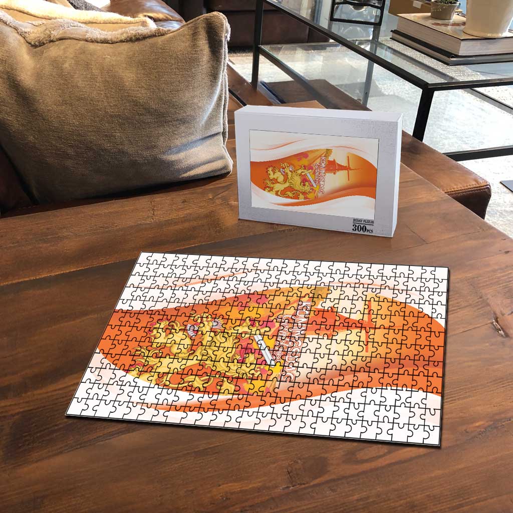 Netherlands Koninginnedag Puzzle Nederland Windmill Lion Heritage
