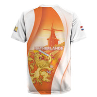 Netherlands Koninginnedag Rugby Jersey Nederland Windmill Lion Heritage