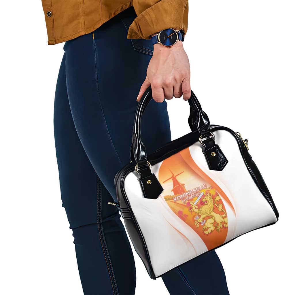 Netherlands Koninginnedag Shoulder Handbag Nederland Windmill Lion Heritage