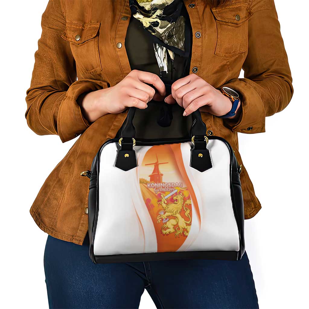 Netherlands Koninginnedag Shoulder Handbag Nederland Windmill Lion Heritage