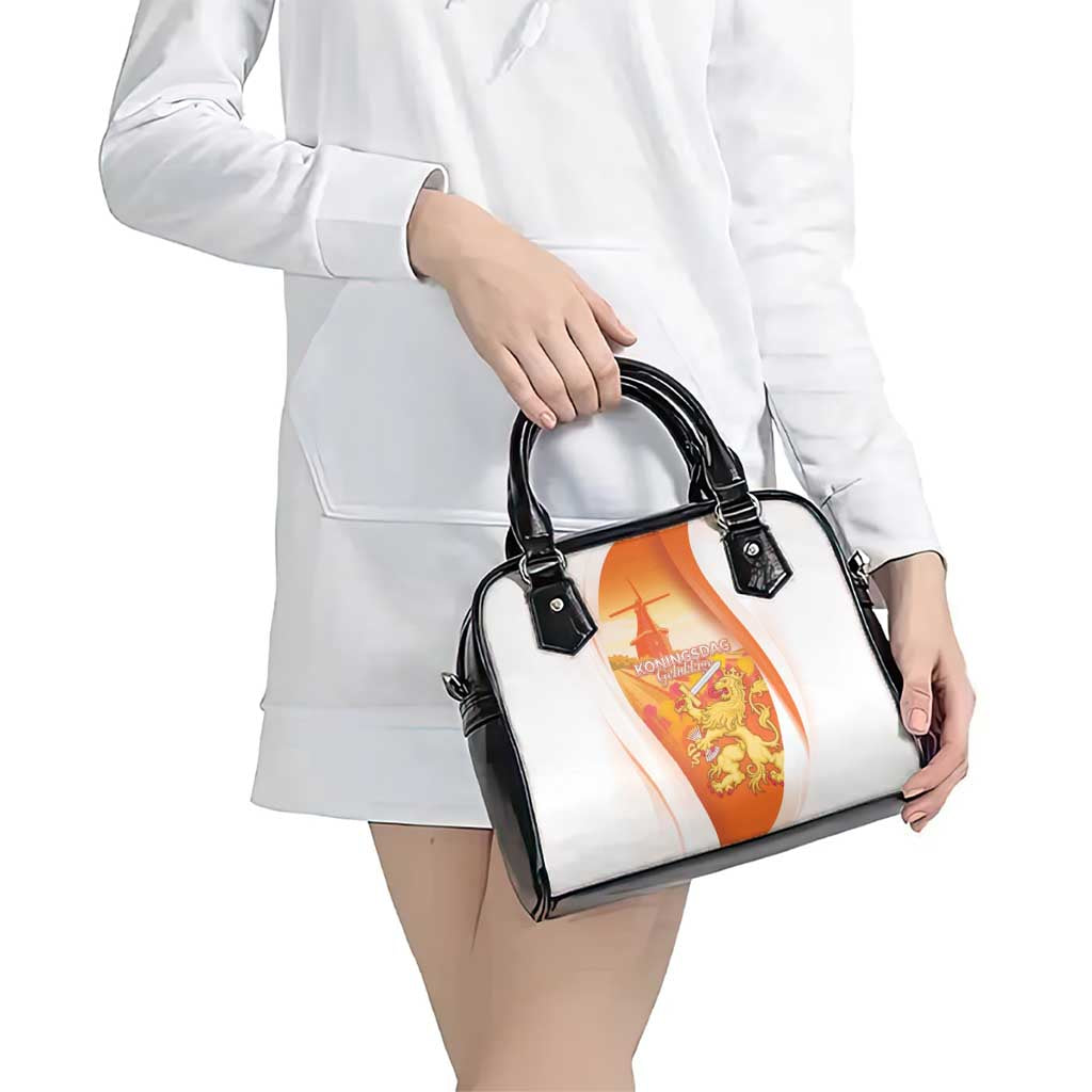Netherlands Koninginnedag Shoulder Handbag Nederland Windmill Lion Heritage