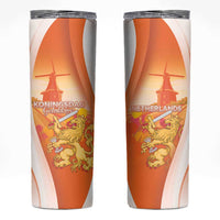 Netherlands Koninginnedag Skinny Tumbler Nederland Windmill Lion Heritage
