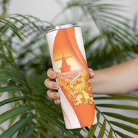 Netherlands Koninginnedag Skinny Tumbler Nederland Windmill Lion Heritage