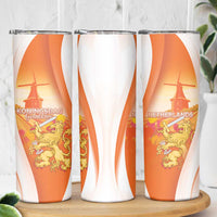 Netherlands Koninginnedag Skinny Tumbler Nederland Windmill Lion Heritage