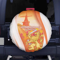 Netherlands Koninginnedag Spare Tire Cover Nederland Windmill Lion Heritage