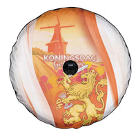 Netherlands Koninginnedag Spare Tire Cover Nederland Windmill Lion Heritage