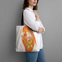 Netherlands Koninginnedag Tote Bag Nederland Windmill Lion Heritage