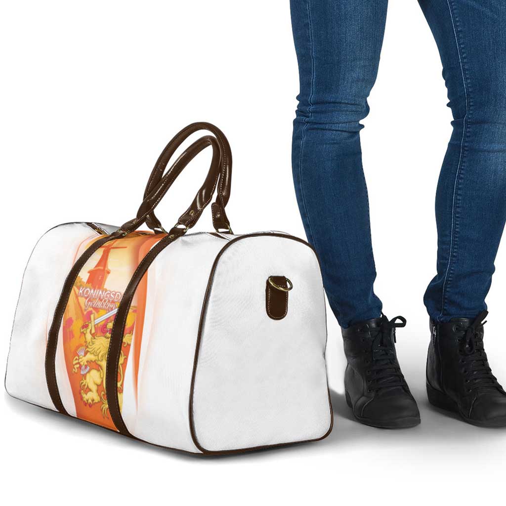 Netherlands Koninginnedag Travel Bag Nederland Windmill Lion Heritage