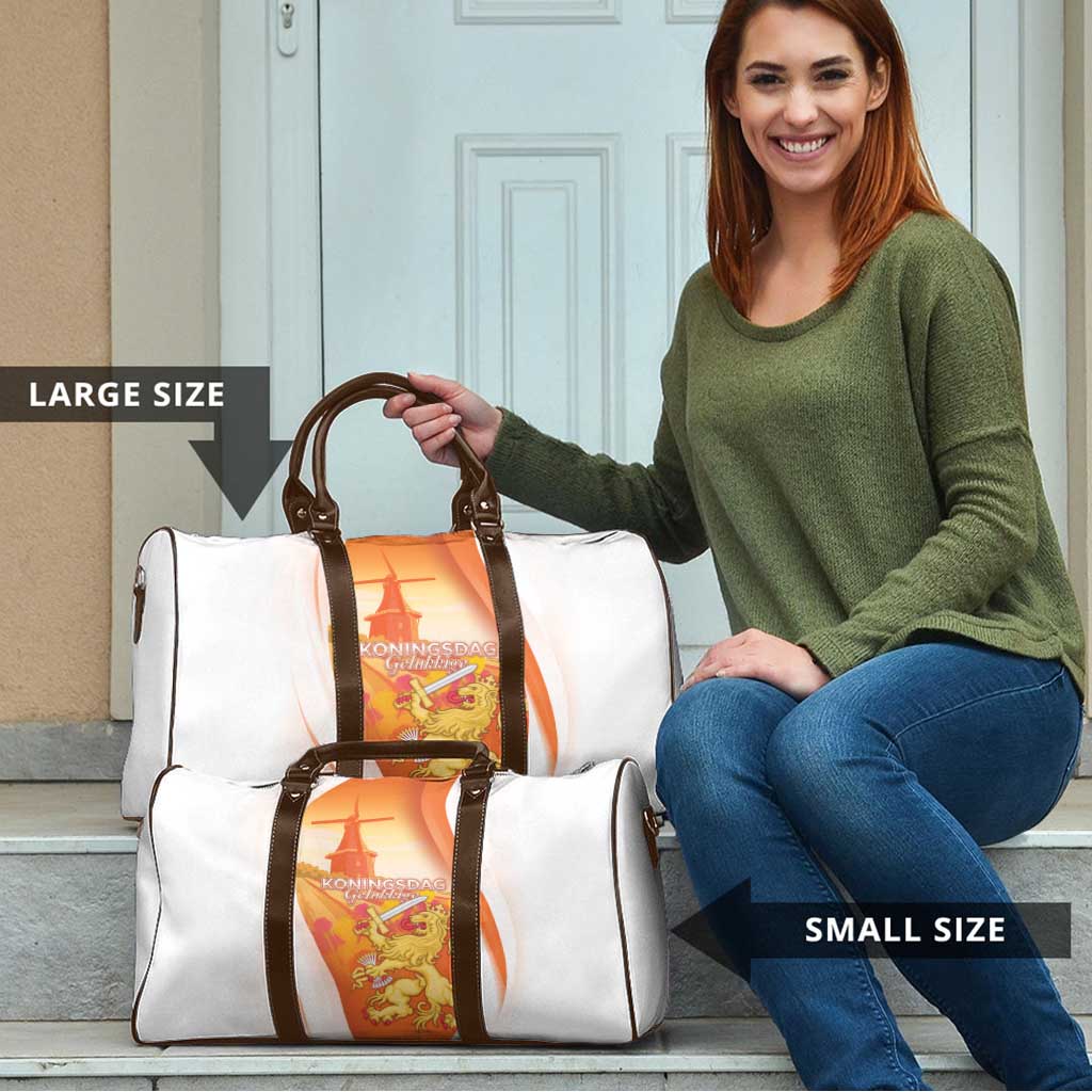 Netherlands Koninginnedag Travel Bag Nederland Windmill Lion Heritage