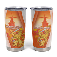 Netherlands Koninginnedag Tumbler Cup Nederland Windmill Lion Heritage