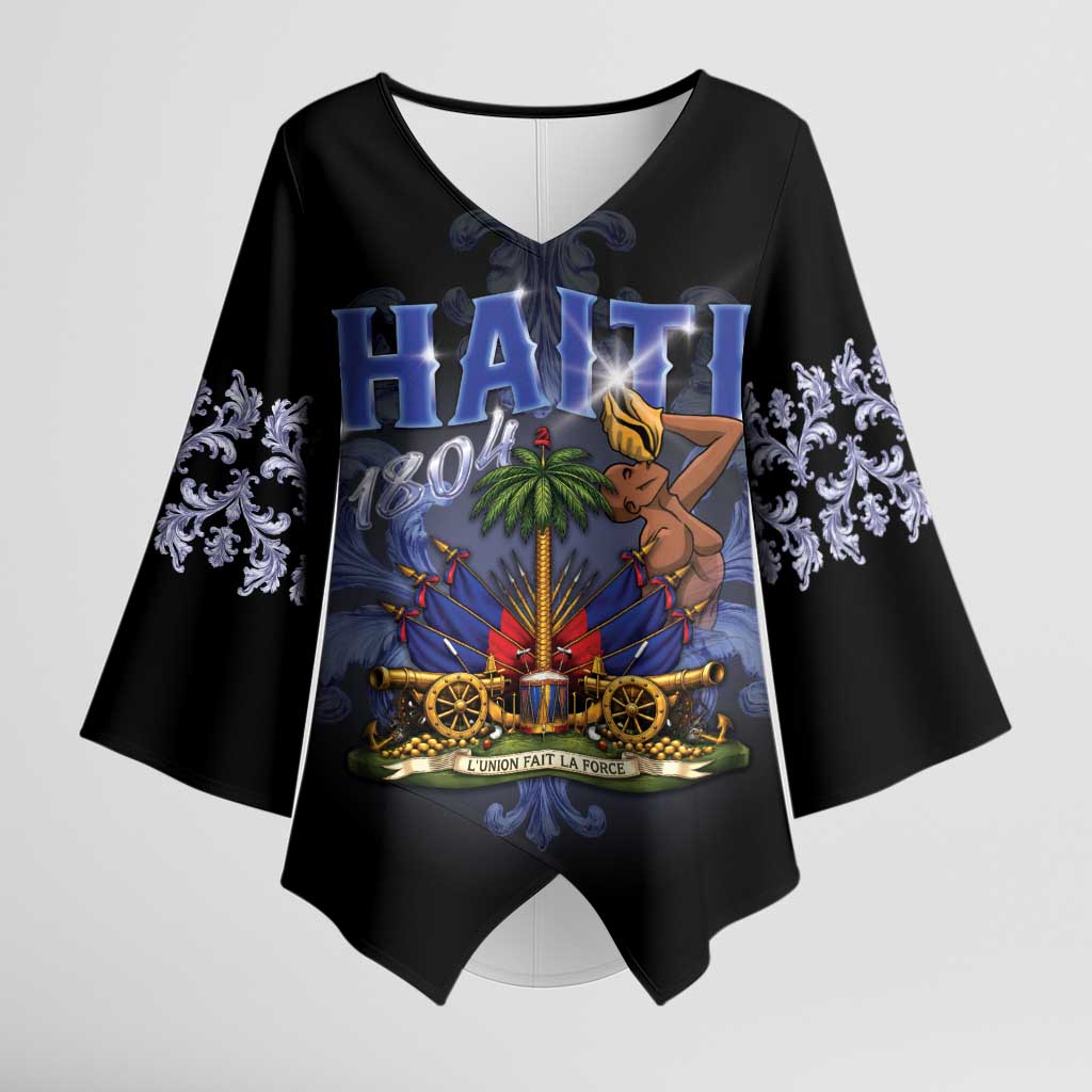 Haiti 1804 Kimono Sleeve Blouse Haitian Heritage Month