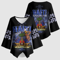 Haiti 1804 Kimono Sleeve Blouse Haitian Heritage Month