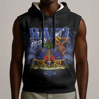 Haiti 1804 Sleeveless Hoodie Haitian Heritage Month
