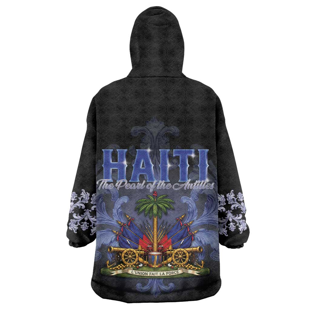 Haiti 1804 Wearable Blanket Hoodie Haitian Heritage Month