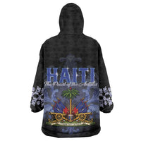 Haiti 1804 Wearable Blanket Hoodie Haitian Heritage Month