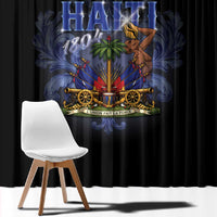 Haiti 1804 Window Curtain Haitian Heritage Month