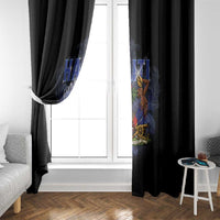 Haiti 1804 Window Curtain Haitian Heritage Month