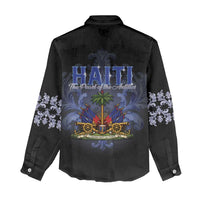 Haiti 1804 Women Casual Shirt Haitian Heritage Month