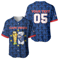Custom Cabo Verde Football 2026 Baseball Jersey Road To Glory