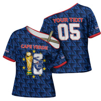 Custom Cabo Verde Football 2026 Cross Shoulder Shirt Road To Glory