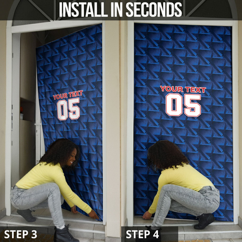Custom Cabo Verde Football 2026 Door Cover Road To Glory