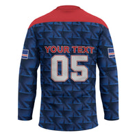 Custom Cabo Verde Football 2026 Hockey Jersey Road To Glory