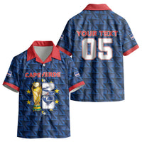Custom Cabo Verde Football 2026 Kid Hawaiian Shirt Road To Glory LT05