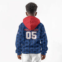 Custom Cabo Verde Football 2026 Kid Hoodie Road To Glory