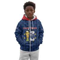Custom Cabo Verde Football 2026 Kid Hoodie Road To Glory