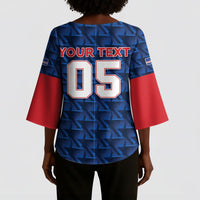 Custom Cabo Verde Football 2026 Kimono Sleeve Blouse Road To Glory