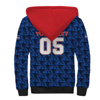 Custom Cabo Verde Football 2026 Sherpa Hoodie Road To Glory