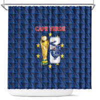 Cabo Verde Football 2026 Shower Curtain Road To Glory
