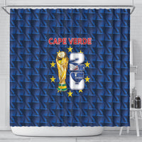 Cabo Verde Football 2026 Shower Curtain Road To Glory