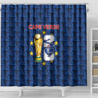Cabo Verde Football 2026 Shower Curtain Road To Glory