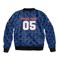 Custom Cabo Verde Football 2026 Sleeve Zip Bomber Jacket Road To Glory