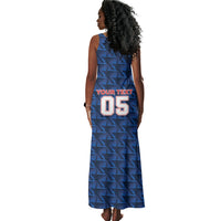 Custom Cabo Verde Football 2026 Tank Maxi Dress Road To Glory
