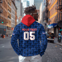 Custom Cabo Verde Football 2026 Zip Hoodie Road To Glory