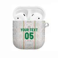 Custom Senegal Football 2026 AirPods Case Car Rapide-Inspired Pattern