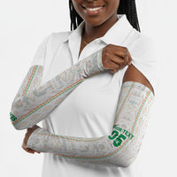 Custom Senegal Football 2026 Arm Sleeves Car Rapide-Inspired Pattern