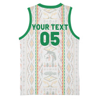 Custom Senegal Football 2026 Basketball Jersey Car Rapide-Inspired Pattern