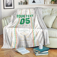 Custom Senegal Football 2026 Blanket Car Rapide-Inspired Pattern