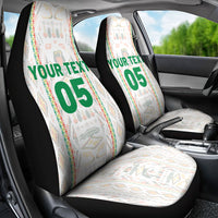 Custom Senegal Football 2026 Car Seat Cover Car Rapide-Inspired Pattern