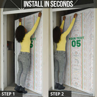 Custom Senegal Football 2026 Door Cover Car Rapide-Inspired Pattern