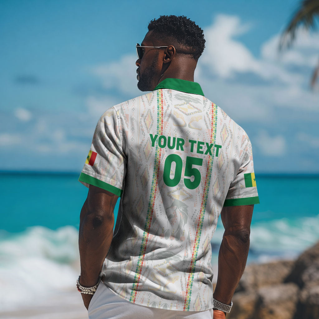 Custom Senegal Football 2026 Hawaiian Shirt Car Rapide-Inspired Pattern LT05
